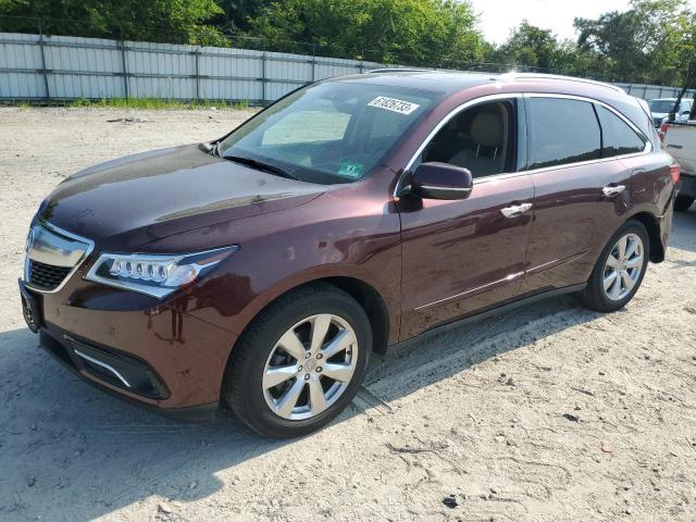 Photo 1 from auction – 2016 ACURA MDX ADVANC with VIN 5FRYD4H90GB061036