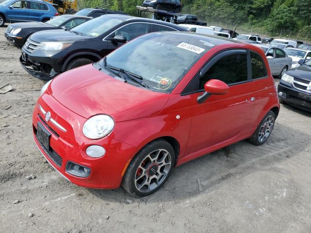 FIAT 500 SPORT 2012 with VIN 3C3CFFBR3CT248572 - Photo from auction