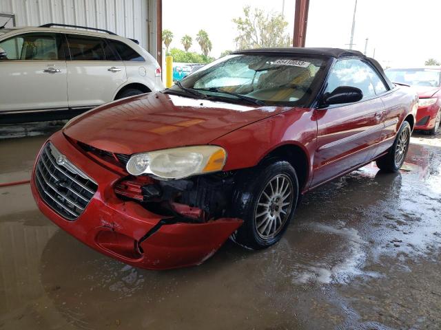 Photo 1 from auction – 2004 CHRYSLER SEBRING LX with VIN 1C3EL55R54N344891