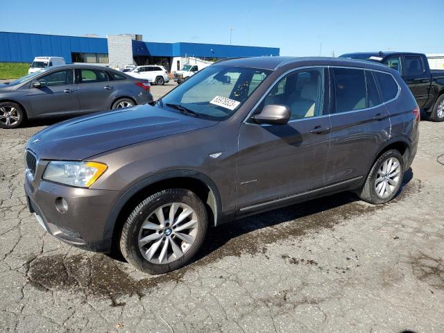 BMW X3 XDRIVE2 2013 with VIN 5UXWX9C56D0A14655 - Photo from auction