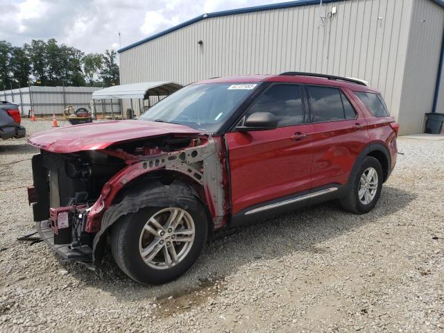 FORD EXPLORER X 2020 with VIN 1FMSK7DH8LGB32474 - Photo from auction