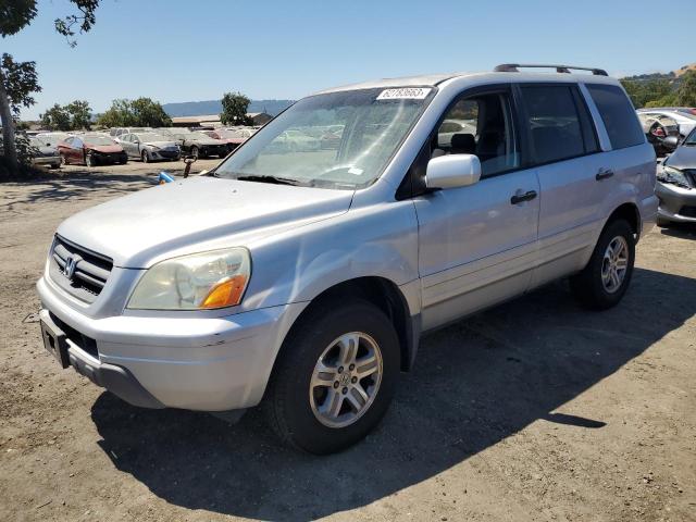 HONDA PILOT EXL 2003 with VIN 2HKYF18563H526079 - Photo from auction