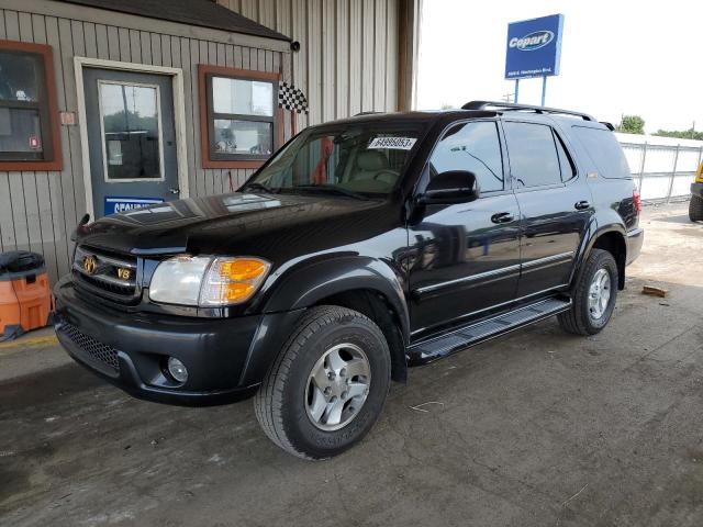 TOYOTA SEQUOIA LI 2002 with VIN 5TDBT48A52S133115 - Photo from auction
