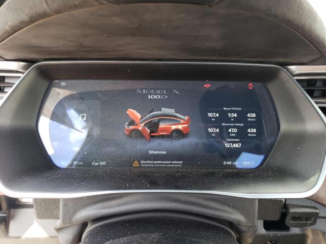 Photo 9 from auction – 2017 TESLA MODEL X with VIN 5YJXCAE20HF043630