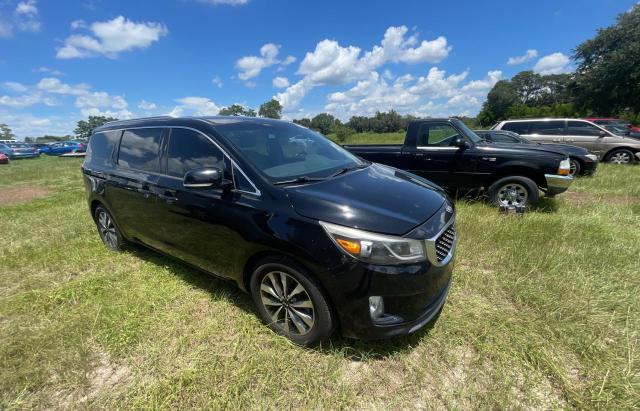 KIA SEDONA EX 2015 with VIN KNDMC5C1XF6018697 - Photo from auction
