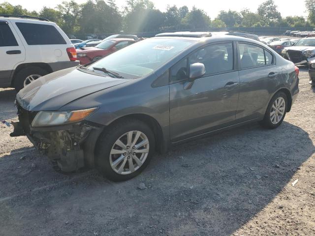 HONDA CIVIC EX 2012 with VIN 19XFB2F86CE089727 - Photo from auction