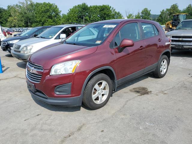 CHEVROLET TRAX LS 2016 with VIN 3GNCJNSBXGL228288 - Photo from auction
