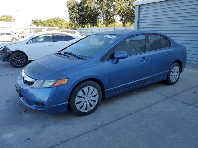 HONDA CIVIC LX 2009 with VIN 19XFA16569E006924 - Photo from auction