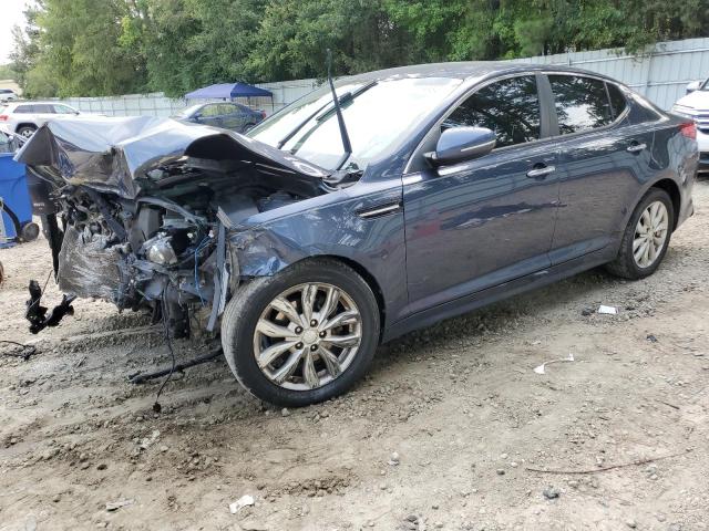 KIA OPTIMA LX 2015 with VIN 5XXGM4A75FG443628 - Photo from auction