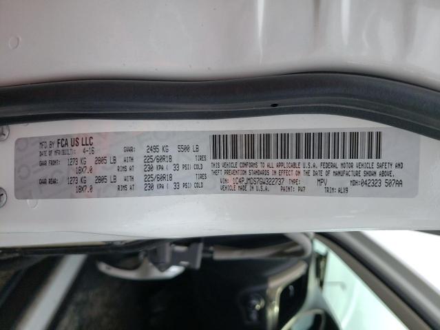 Photo 14 from auction – 2016 JEEP CHEROKEE L with VIN 1C4PJMDS7GW322737