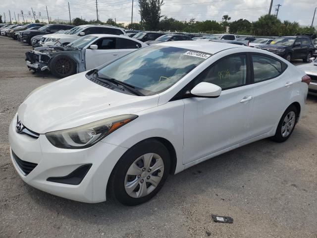 HYUNDAI ELANTRA SE 2016 with VIN 5NPDH4AE3GH758908 - Photo from auction