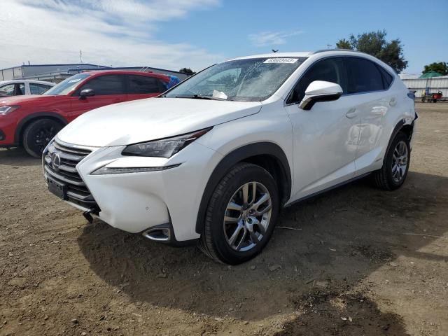 LEXUS NX 300H 2016 with VIN JTJBJRBZ3G2033558 - Photo from auction