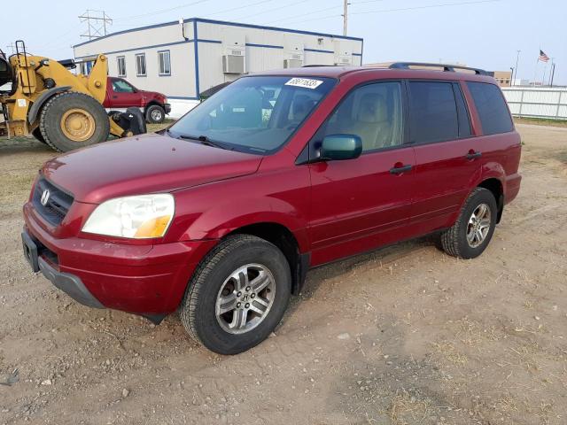 Photo 1 from auction – 2004 HONDA PILOT EXL with VIN 2HKYF18504H568958