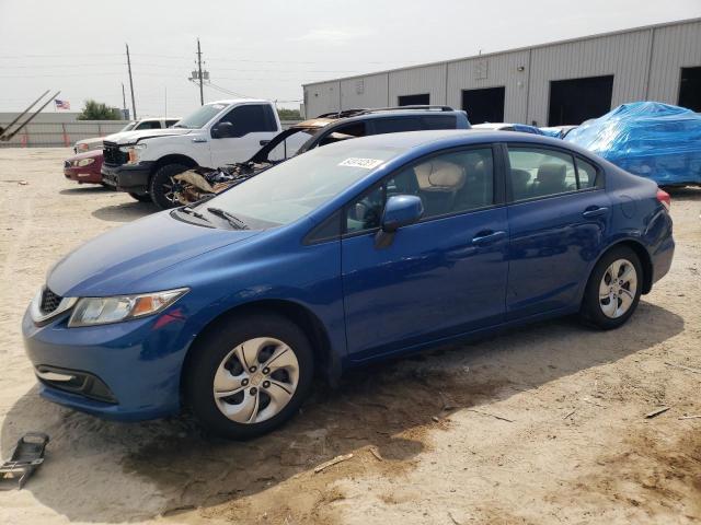 Photo 1 from auction – 2013 HONDA CIVIC LX with VIN 19XFB2F50DE087608