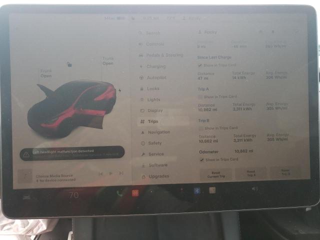 Zdjęcie 9 z aukcji – 2022 TESLA MODEL Y z VIN 7SAYGDEF3NF518182