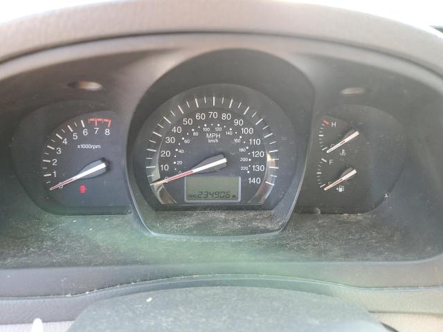 Photo 9 from auction – 2009 KIA SPECTRA EX with VIN KNAFE221395636387
