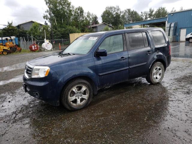 HONDA PILOT EXL 2012 with VIN 5FNYF4H56CB011633 - Photo from auction