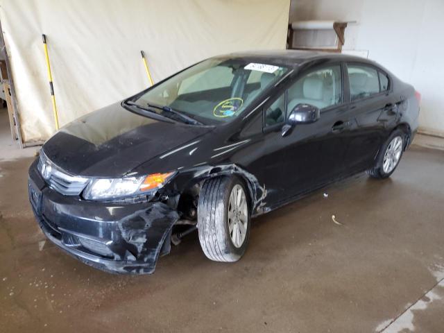 HONDA CIVIC EXL 2012 with VIN 19XFB2F95CE041726 - Photo from auction