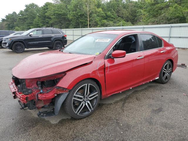 HONDA ACCORD 2017 with VIN 1HGCR2F59HA067043 - Photo from auction