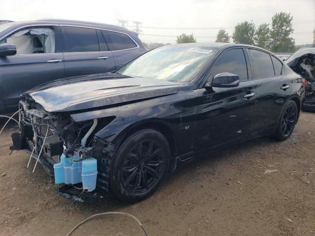 INFINITI Q50 BASE 2014 with VIN JN1BV7AR2EM686349 - Photo from auction