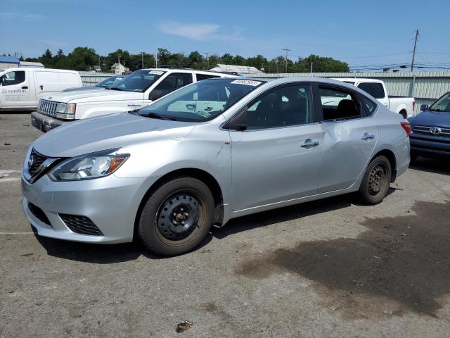 NISSAN SENTRA S 2017 with VIN 3N1AB7AP0HY338554 - Photo from auction