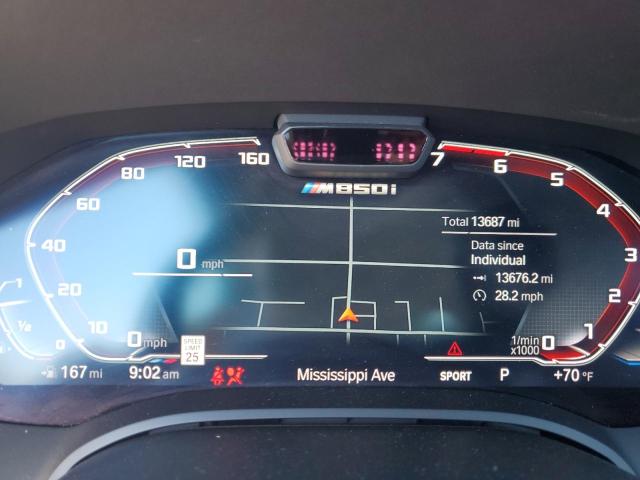 Photo 9 from auction – 2022 BMW M850XI with VIN WBAFY4C00NCK16293