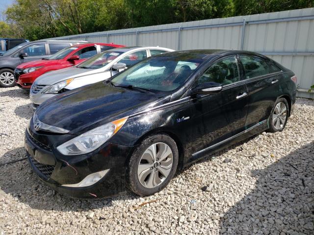 HYUNDAI SONATA HYB 2015 with VIN KMHEC4A49FA122084 - Photo from auction