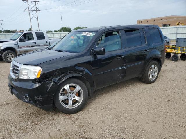 HONDA PILOT EXLN 2015 with VIN 5FNYF4H78FB040461 - Photo from auction