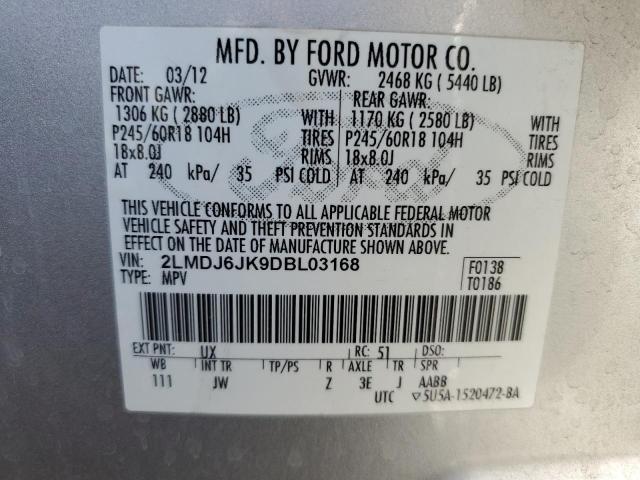 Photo 14 from auction – 2013 LINCOLN MKX with VIN 2LMDJ6JK9DBL03168