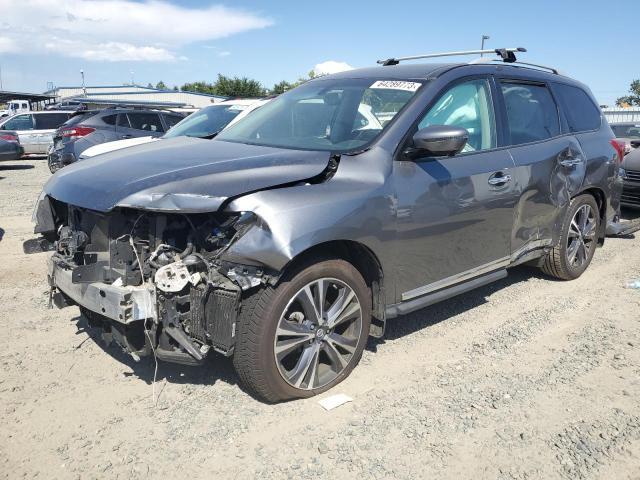 NISSAN PATHFINDER 2017 with VIN 5N1DR2MN7HC640818 - Photo from auction