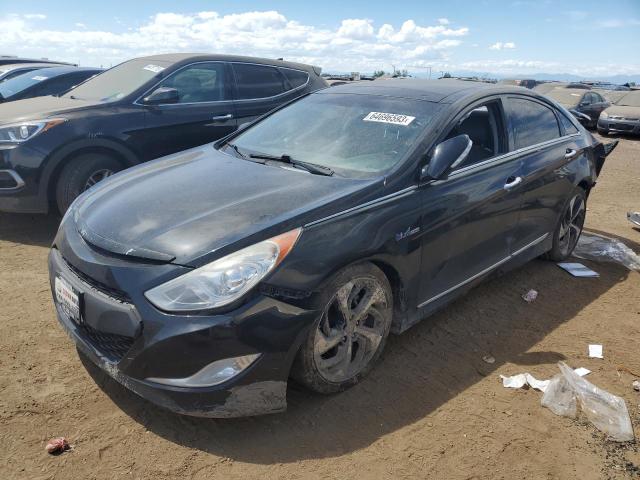 HYUNDAI SONATA HYB 2014 with VIN KMHEC4A42EA102175 - Photo from auction