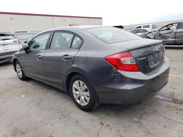 Photo 2 from auction – 2012 HONDA CIVIC LX with VIN 19XFB2F59CE383984