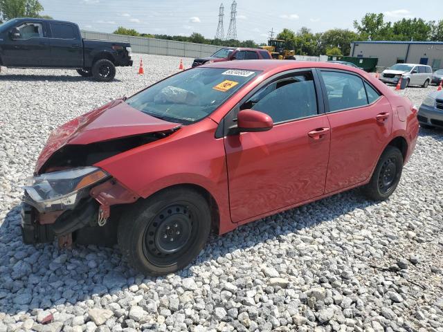 TOYOTA COROLLA L 2016 with VIN 5YFBURHE9GP484221 - Photo from auction