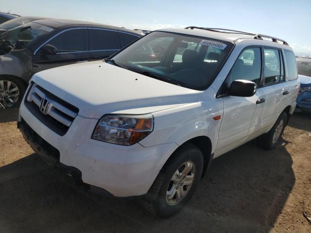 Photo 1 from auction – 2007 HONDA PILOT LX with VIN 2HKYF18187H521615