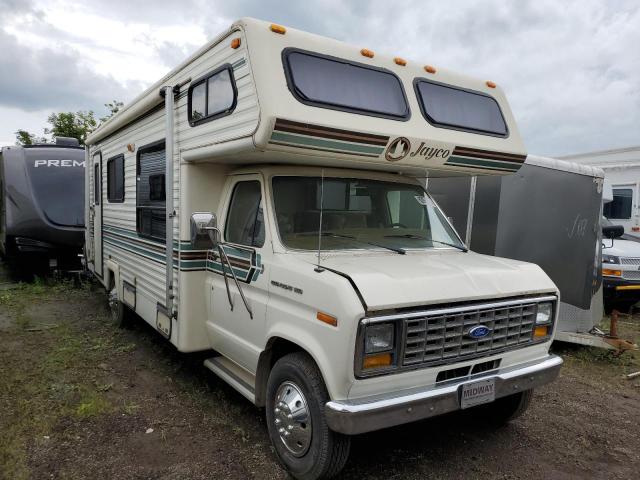 FORD ECONOLINE 1987 with VIN 1FDKE30L8HHB52347 - Photo from auction