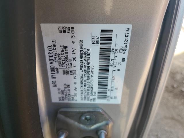 Photo 14 from auction – 2015 FORD TRANSIT CO with VIN NM0GE9F73F1198176