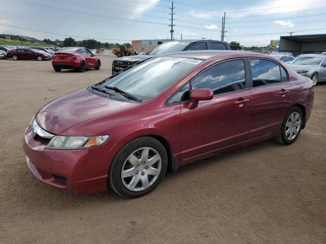 HONDA CIVIC LX 2011 with VIN 19XFA1F55BE001641 - Photo from auction