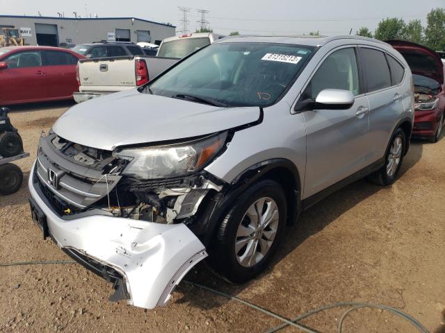 HONDA CR-V EXL 2013 with VIN 2HKRM4H75DH654618 - Photo from auction
