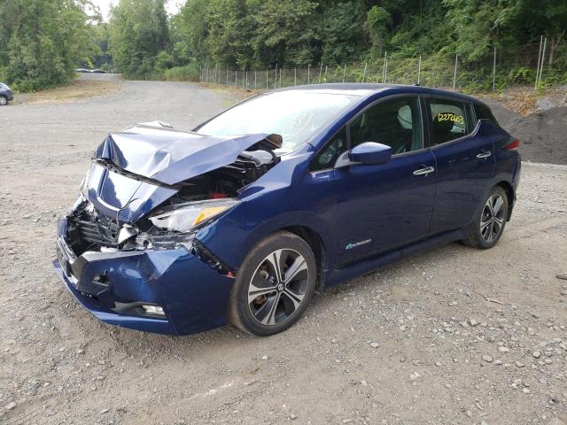 NISSAN LEAF S 2018 with VIN 1N4AZ1CP0JC306601 - Photo from auction