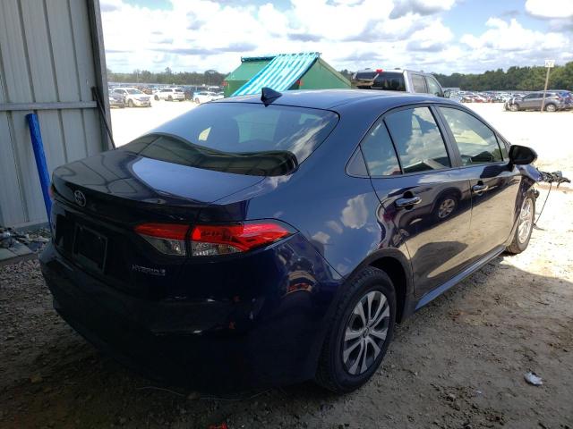 Photo 3 from auction – 2022 TOYOTA COROLLA LE with VIN JTDEAMDE6NJ049219