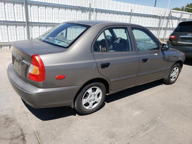 Photo 3 from auction – 2001 HYUNDAI ACCENT GL with VIN KMHCG45C31U218345