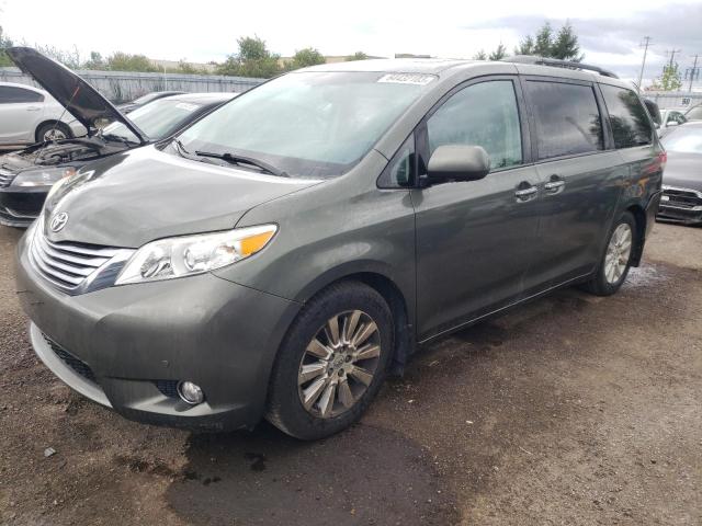 TOYOTA SIENNA XLE 2012 with VIN 5TDYK3DC0CS278109 - Photo from auction