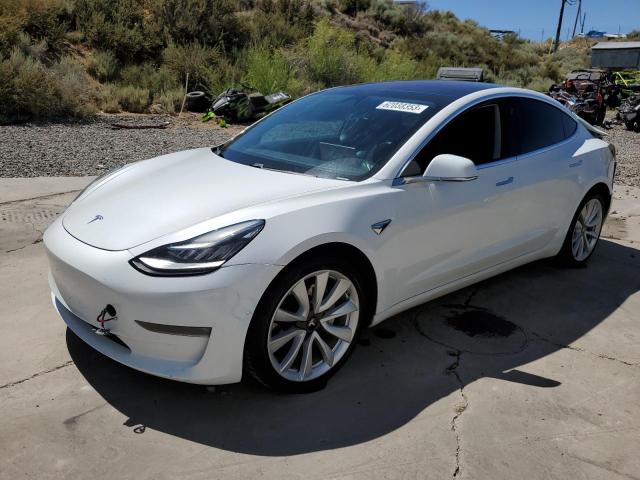 TESLA MODEL 3 2018 with VIN 5YJ3E1EBXJF067612 - Photo from auction