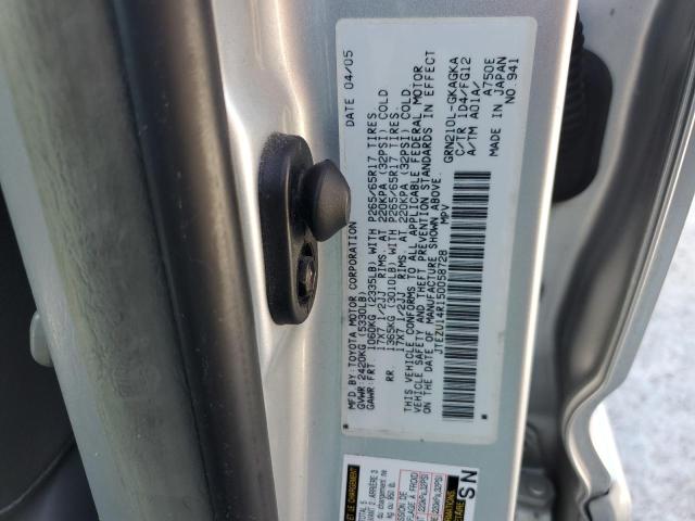 Photo 14 from auction – 2005 TOYOTA 4RUNNER SR with VIN JTEZU14R150058728