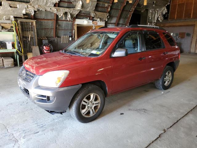 KIA SPORTAGE E 2008 with VIN KNDJE723487540797 - Photo from auction