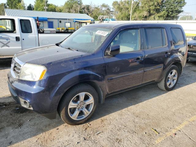 HONDA PILOT EXL 2013 with VIN 5FNYF3H69DB010075 - Photo from auction