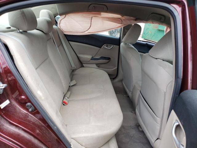 Photo 10 from auction – 2012 HONDA CIVIC LX with VIN 19XFB2F52CE046881