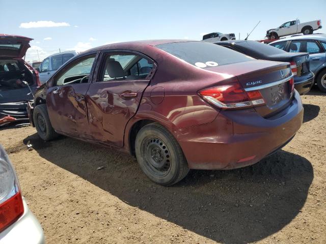Photo 2 from auction – 2014 HONDA CIVIC LX with VIN 2HGFB2F56EH503121