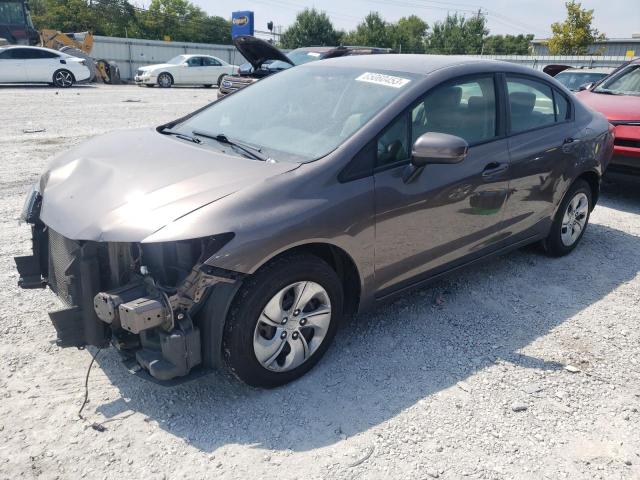HONDA CIVIC LX 2015 with VIN 19XFB2F51FE084025 - Photo from auction