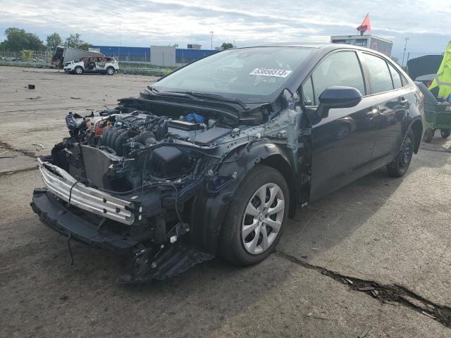 TOYOTA COROLLA LE 2020 with VIN 5YFEPRAE2LP047718 - Photo from auction